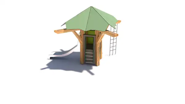 ARBRE CANOPÉE PLAYTREE S - avec toboggan CANOPY DESIGN